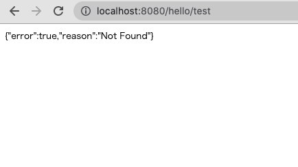 routeの追加 失敗例(http://localhost:8080/hello/test)